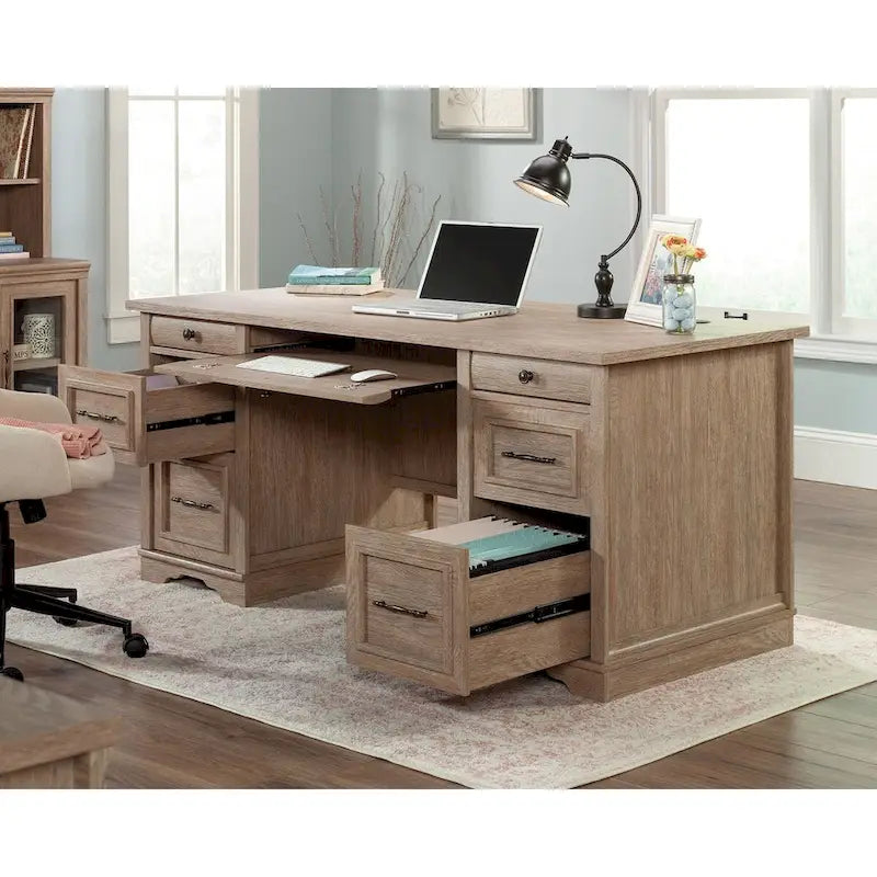 Rollingwood Country Doub Ped Desk A2