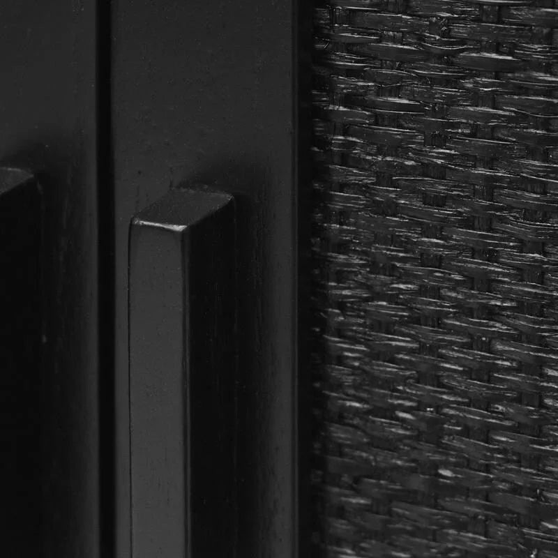 Hopper Studio Delancey Black 2-Door Cabinet