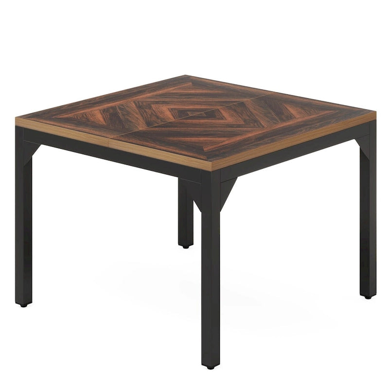 Small Conference Table, Square Meeting Table for Home Office - 39.37  L x 39.37  W x 29.52  H