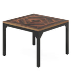 Small Conference Table, Square Meeting Table for Home Office - 39.37  L x 39.37  W x 29.52  H