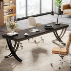 78  Computer Desk for Home Office, Rectangular Writting Table for Study Room