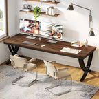 78  Computer Desk for Home Office, Rectangular Writting Table for Study Room