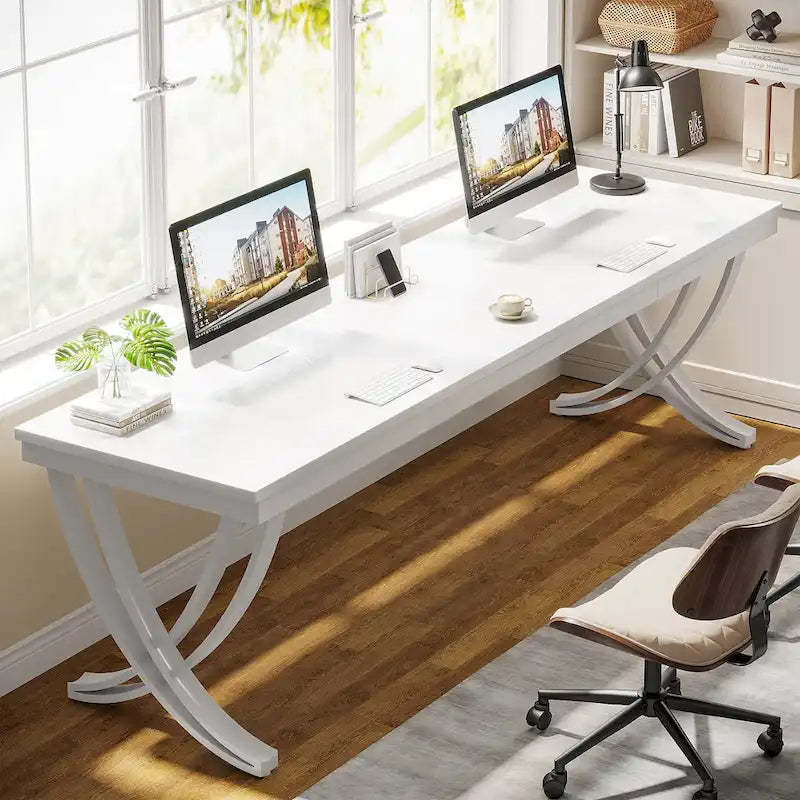 78  Computer Desk for Home Office, Rectangular Writting Table for Study Room