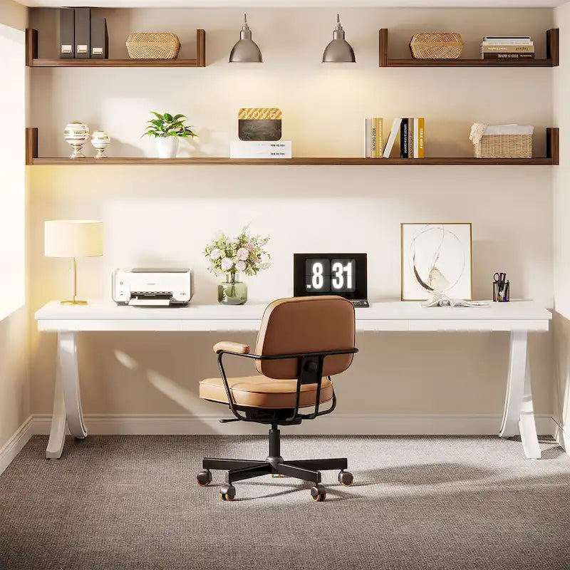 78  Computer Desk for Home Office, Rectangular Writting Table for Study Room