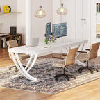 78  Computer Desk for Home Office, Rectangular Writting Table for Study Room