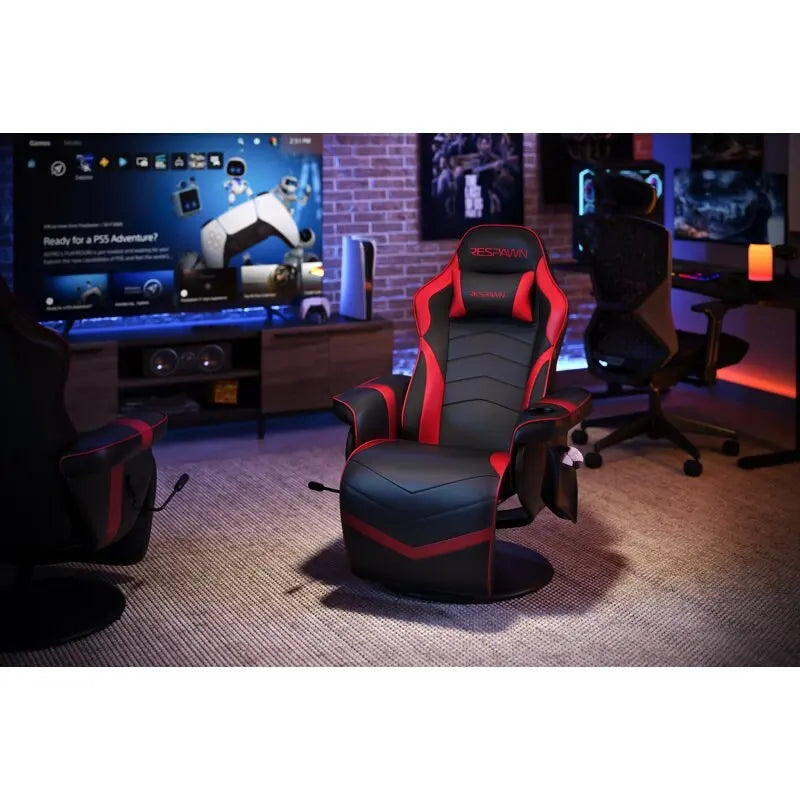 RESPAWN 900 Gaming Recliner - Reclining Gaming Chair with Footrest, Gaming Chair Recliner