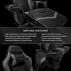 RESPAWN 900 Gaming Recliner - Reclining Gaming Chair with Footrest, Gaming Chair Recliner