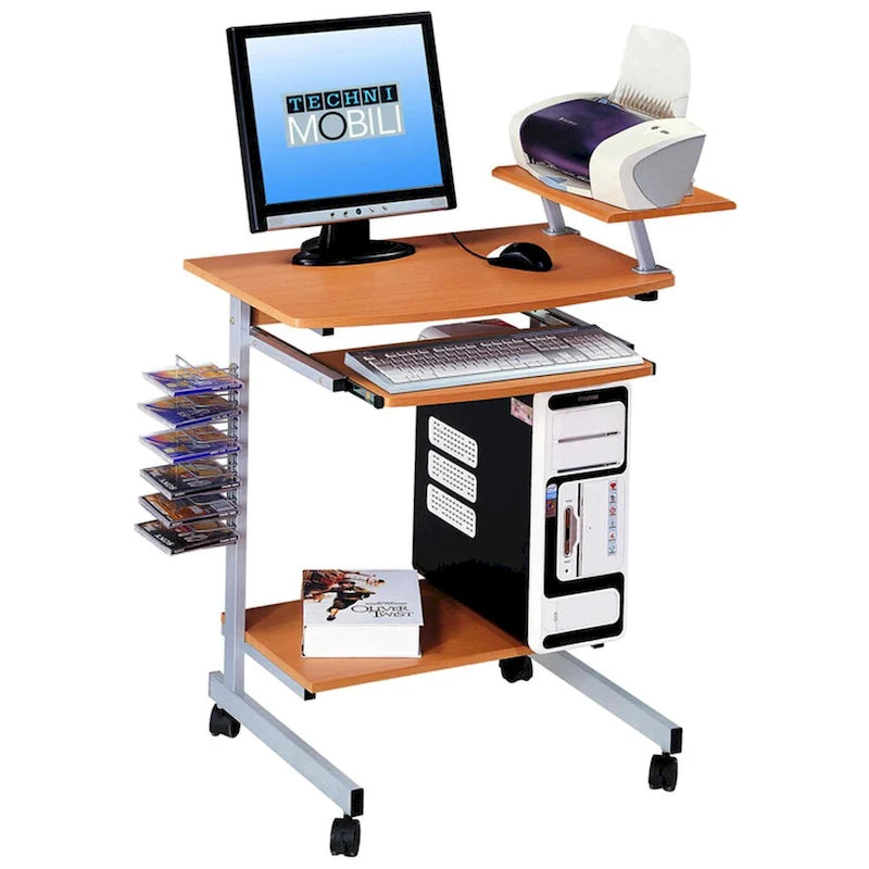 Ergonomically Designed Space-saver Computer Desk