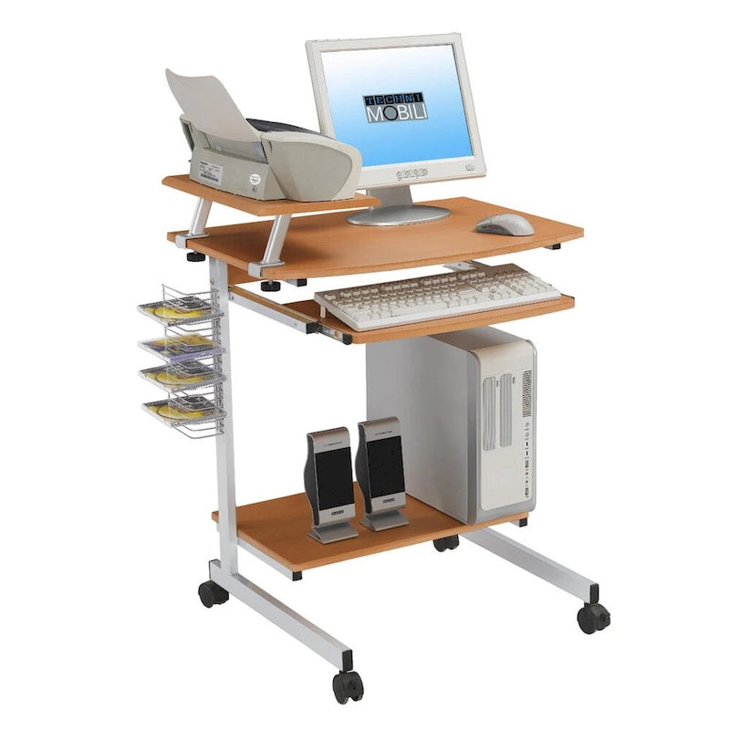 Ergonomically Designed Space-saver Computer Desk