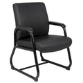 Boss Antimicrobial Vinyl Executive Guest Chair