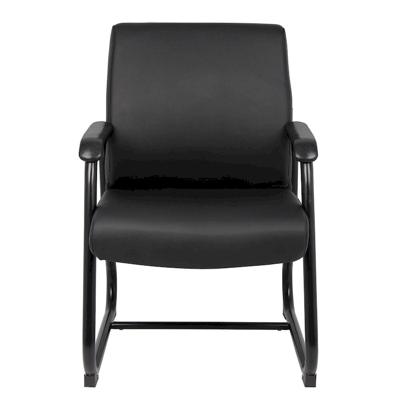 Boss Antimicrobial Vinyl Executive Guest Chair