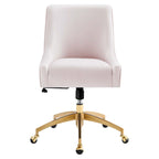 Discern Performance Velvet Office Chair