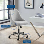 Designate Swivel Upholstered Office Chair
