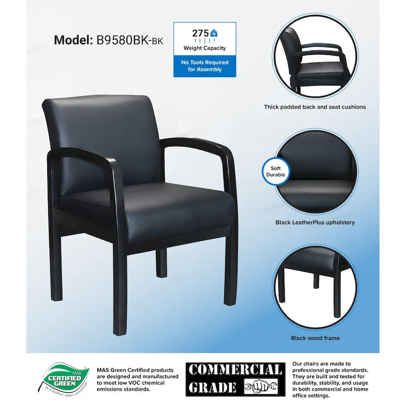 Boss NTR (No Tools Required) Guest Chair