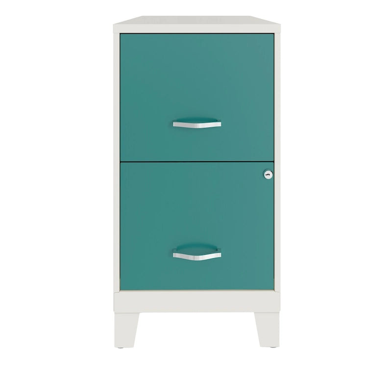 Space Solutions 18 D 2 Drawer Vertical File Cabinet with Accessory Drawer and Legs