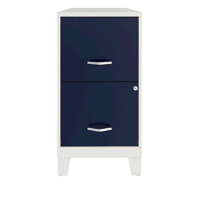Space Solutions 18 D 2 Drawer Vertical File Cabinet with Accessory Drawer and Legs