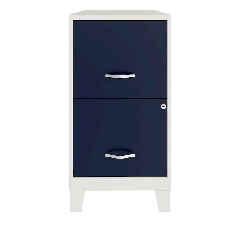 Space Solutions 18 D 2 Drawer Vertical File Cabinet with Accessory Drawer and Legs