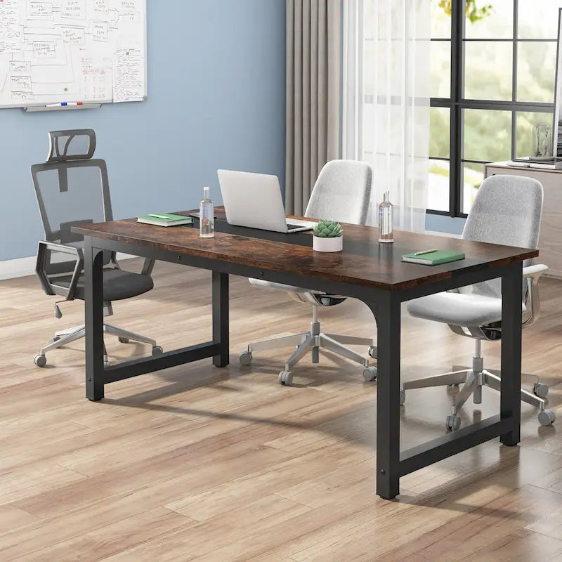 Small Conference Table, Meeting Table for 4-6 people - 63  L x 31.5  W x 29.13  H