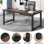 Small Conference Table, Meeting Table for 4-6 people - 63  L x 31.5  W x 29.13  H