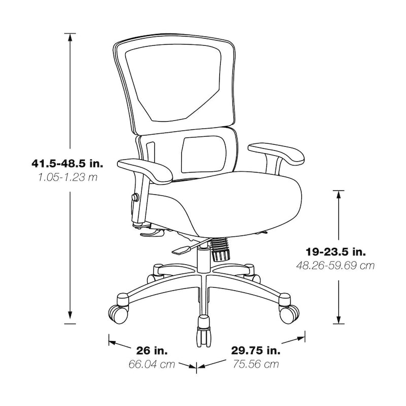 Big & Tall Vertical Managers Chair